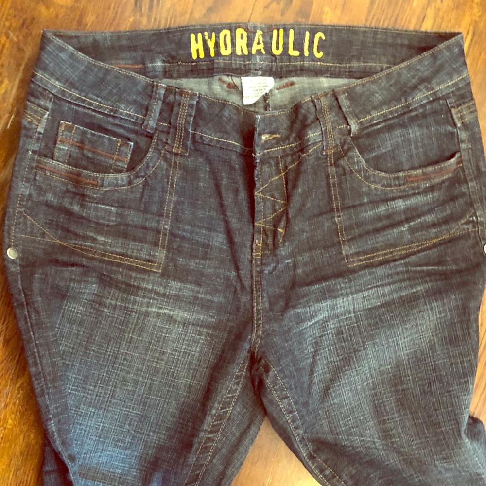 Hydraulic Jeans! Size 16W Boot Cut with Stretch